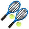 1:12 Miniature Tennis Racket and Ball Set Dollhouse Decoration Accessories 4pcs