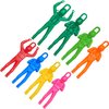 NANASO Parachute Toy, No Tangle Throw Throwing Parachute Men, Outdoor Children's Paratrooper Toy, Hand Throw Parachute Army Man (Red,Yellow,Blue,Rose Red,Orange,Green,Army Green,Camouflage)