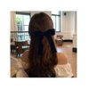 Hair Bow Clips Black Velvet Bows Hair Clip Women Alligator Clips for Girls Adults Cute Bow Hair Barrette Hair Pin Accessories (2pcs)