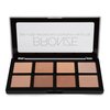 BYS Bronzing Powder Palette - 8 Color Shades - Bronze, Contour, Sculpt, Highlight Makeup Set, Matte & Shimmer Finish