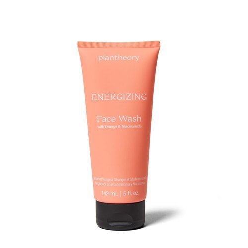 Plantheory Energizing Face Wash, Contains Orange Oil, Cruelty Free & Vegan, 5 Fl Oz