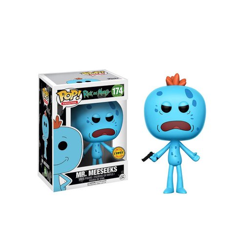 Funko POP Animation Rick and Morty Mr. Meeseeks (Styles May Vary) Action Figure