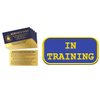 "in Training" Sew On Patch - Includes Five Service Dog Law Handout Cards – for Service Dog Vest or Harness
