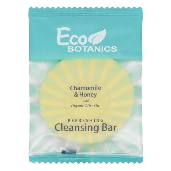 Eco Botanics Travel-Size Hotel Cleansing Bar Soap.5 oz (Case of 50)