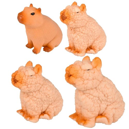 1 Grow a Capybara in Water - Add Water and it Grows Toy Fun Science Expanding Novelty Magic Absorbent Polymer Toy (Random Color)