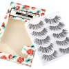 JIMIRE HELLO BEAUTY Multipack False Eyelashes Glam 614 Lashes