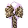Allydrew Hair Bows and Hair Clips Organizer, Purple Leopard