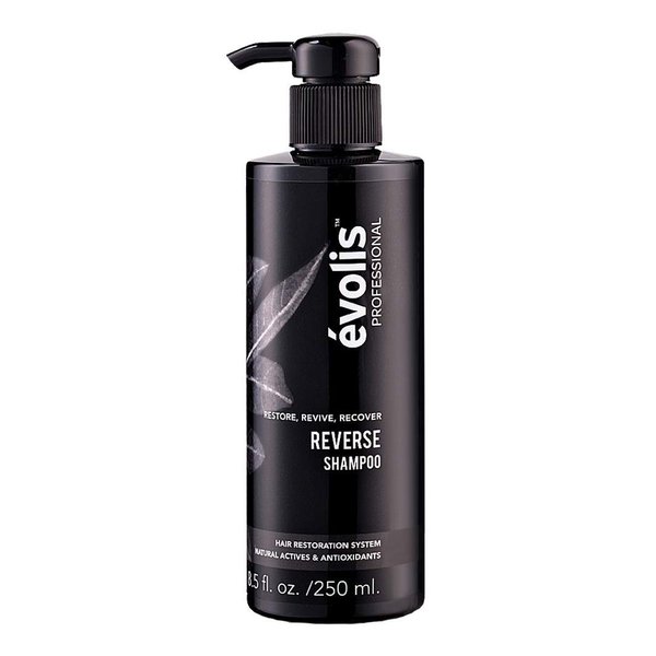 évolis Reverse Thickening Shampoo for Thinning Hair | Shampoo for Hair Regrowth | Treating Hair Loss. Created with Botanical Actives for Noticeably Thicker, Fuller Hair (8.5 fl oz)