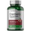 Horbäach Cranberry Pills 30,000mg | 120 Capsules | with Vitamin C | Supplement Contentrate for Women & Men | Vaccinium Macrocarpon | Non-GMO & Gluten Free