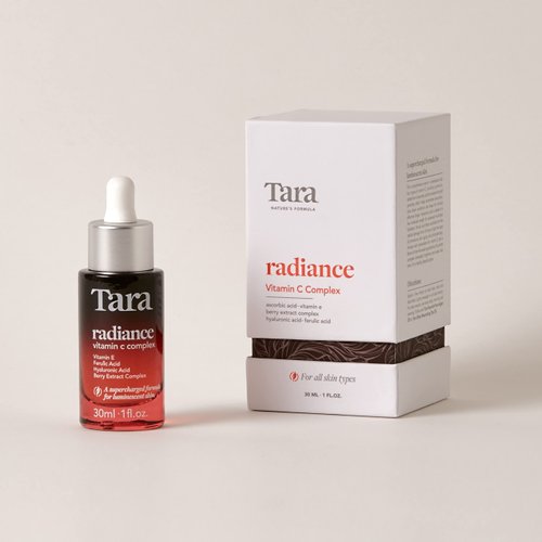 Tara Radiance Vitamin C Complex Serum - Unisex Skin Serum, Cruelty-Free, 1.7 Fl Oz