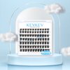 Lash Clusters 84 Pcs Cluster Lashes Eyelash Clusters DIY Cluster Eyelash Extensions Individual Lashes Thin Band & Soft(Morning,D-8-16mix)