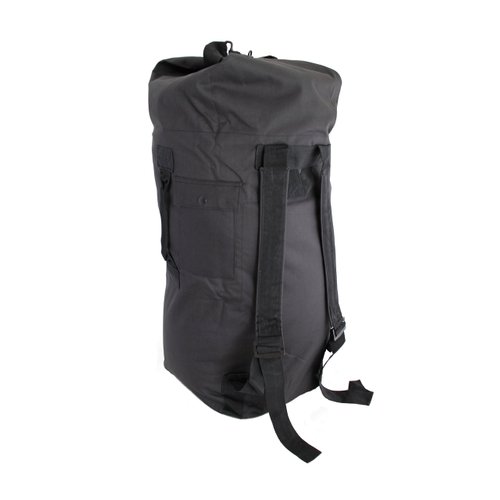 Military Army Style Duffel Bag (37", Black)