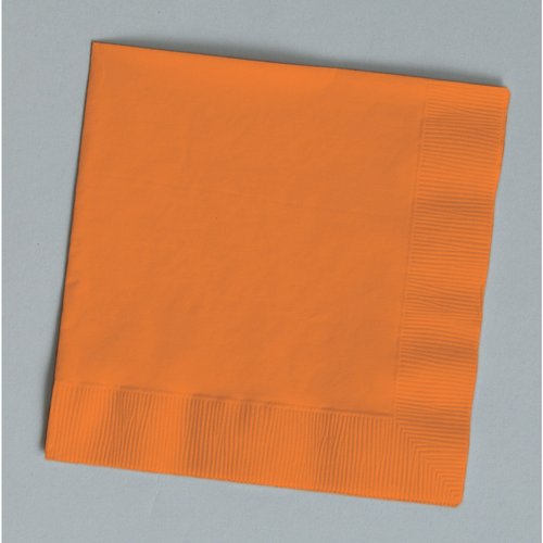 Beverage Napkins 5"X5" 50/Pkg-Sunkissed Orange
