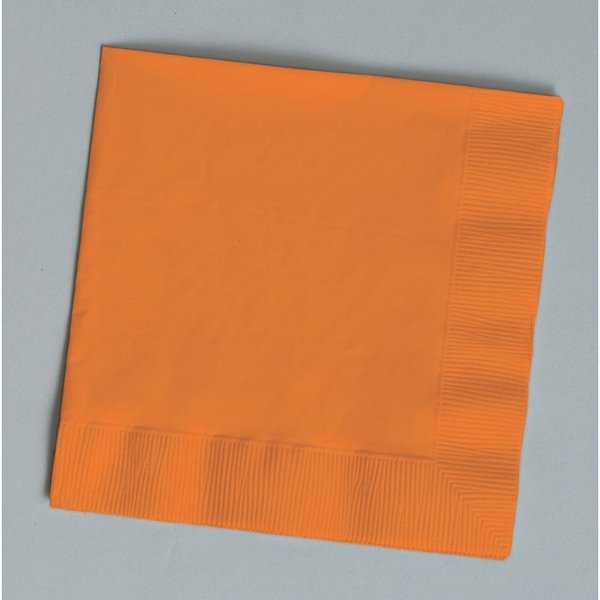 Beverage Napkins 5"X5" 50/Pkg-Sunkissed Orange