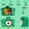 Kids Camera for Girls Boys Toddlers Childrens Age 3-8 Digital Selfie with 64GB Card for Son Daughter Grandson Granddaughter Christmas Birthday Gifts