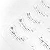 DAODER False Eyelashes Bottom Lashes Natural Look Wispy Clear Band Lower Lash Extension Soft Invisible Under Eyelashes 6mm 5Pairs (Bottom Lashes Daring)