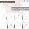 10 Pcs Oral Hygiene Kit Plaque Remover Professional Dental Picks Set for Teeth, Double & Single Ended Picks for Gum Care Cleaning Set Stainless Steel with Carrying Case