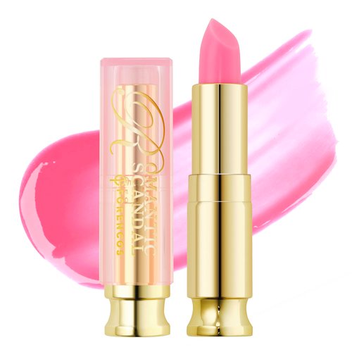 Forencos Tinted Lip Balm Hydrating 0.11 oz, Glow Pink Shade, Glossy High Pigmentation, Sheer and Smooth, Mositurizing, Natural Color (Pink Bouquet)