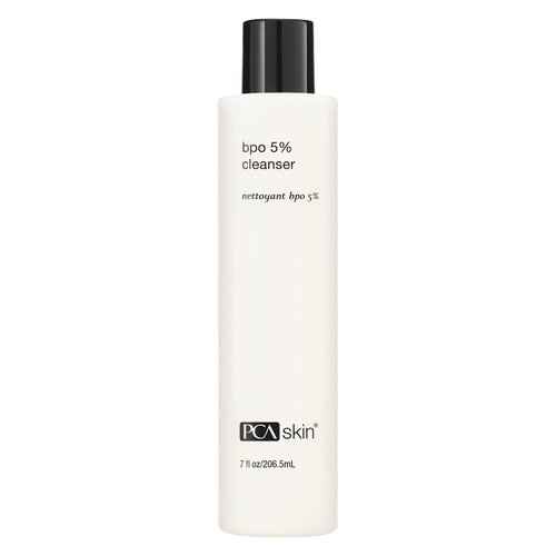 PCA SKIN 5% Benzoyl Peroxide Face Wash, Foaming Acne Facial Cleanser for Oily and Acne Prone Skin, Eliminates Existing Acne and Helps Prevent Future Breakouts, Cleanses and Calms, 7.0 oz Bottle