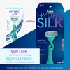 Schick Hydro Silk Sensitive Women's Razor | 5-Blade Razors for Women Sensitive Skin | Womens Razors Sensitive Skin | 1 Handle & 2 Razor Blade Refills