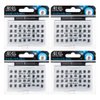 Ardell False Eyelashes Individual Trios Long Black 4 Pack