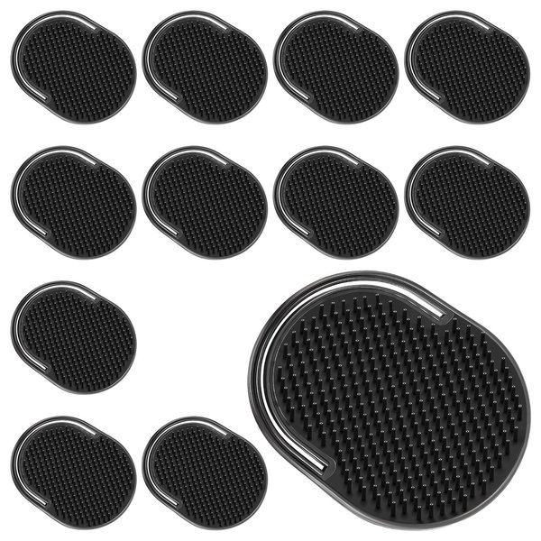 TEESSUE 6 Pcs Palm Combs for Men, Soft Portable Pocket Comb, Massager Hair Brush Comb,Shower Comb,pocket brush (m, Count, 6)