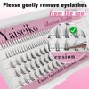 Bottom Lash Clusters DIY Eyelash Extensions 134pcs Wispy Natural Look Lower Lash Extensions for Bottom Eyelashes 6mm