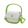 AMPOSSTO Kids Purse Small Crossbody Bag for Girls Little Girls Cute Wristlet Handbag Mini Shoulder Bag Green