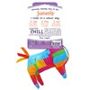 Doggijuana | Get The Pawty Started - Interactive Dog Toy with Juananip Refill | Refillable Dog Toy for Engaging Play and Natural Calming (Llama Party Pinata)