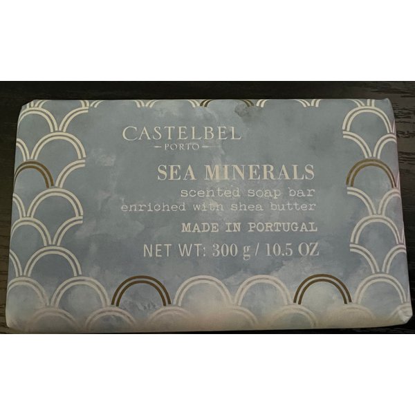 Castelbel Porto Sea Minerals - Enriched With Shea Butter Scented Soap Bar - 10.5oz