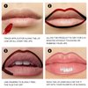 3 Colors Peel Off Matte Lip Liner Stain, Long Lasting Natural Peel Off Tattoo Lip Stain, Waterproof Smudge Proof Non-Stick Cup Lip Tint Peel Off Lip Gloss, Lip Makeup Gift for Women-01#02#03#
