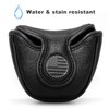Golf Putter Cover, Putter Headcovers Golf Club Head Covers Putter Headcover for Blade Leather Golf Mallet Putter Head Covers with Magnetic for All Brands USA Style