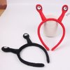 Uonlytech Toddler Headband Snail Antenna Headband Black Funny Eye Headband Hair Hoops Animal Ear Headband Masquerade Costume Hair Band for Photo Props Womens Headbands