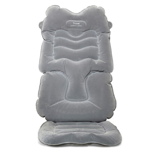 Travel Cushion Inflatable Back and Seat Cushion with Lumbar and Neck Support, 1 Pack