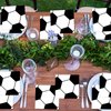 50 Pcs Soccer Party Supplies Soccer Birthday Party Napkins Disposable Paper Napkins Sport Theme Party Lunch Napkins Decorations Party Favor Set