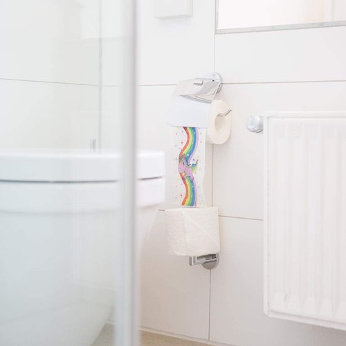getDigital Unicorn Toilet Paper Novelty Bathroom Tissue - 1 Roll with 200 Sheets - Gift Box included