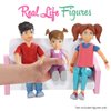 Beverly Hills Sweet Li'l Family Dollhouse People Set of 3 Action Figure Set: Boy, Girl, and Toddler