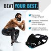 TRAININGMASK - Elevation Training Mask 2.0 - Fitness Mask, High Altitude Mask, Workout Mask (Black, Medium)