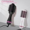 Dual Voltage Hair Dryer Brush,Travel Hair Dryer Brush,Hair Dryer Brush,Blow Dryer Brush,Small Hair Dryer Brush,4 in 1 Hair Dryer and Styler Volumizer,110V-120V/220V-240V
