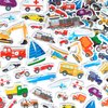 READY 2 LEARN Foam Stickers - Transport - Pack of 168 - Self-Adhesive Stickers for Kids - 3D Puffy Transport Stickers for Laptops, Party Favors and Crafts