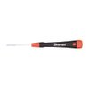 Starrett 551D Precision Chromium Vanadium Steel Slotted Screwdriver, .120" Head, 2" Blade Length