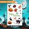 Hohamn Halloween Temporary Tattoos for Kids, 160+ Styles Horror Halloween Fake Tattoos for Boys Girls Party Favors Festivals