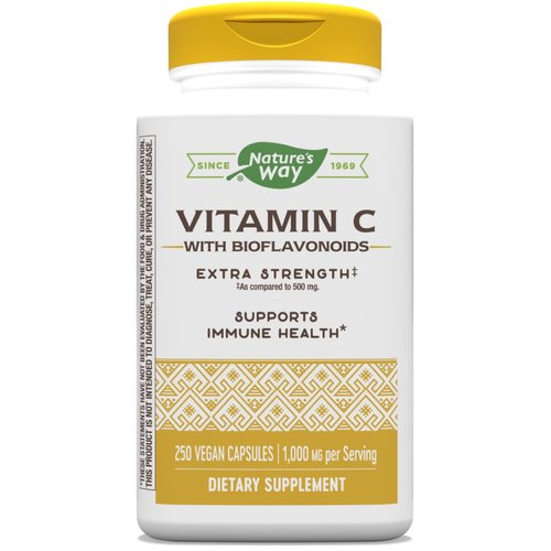 Nature's Way Vitamin C with Bioflavonoids 1000 mg Vitamin C per serving 250 Capsules