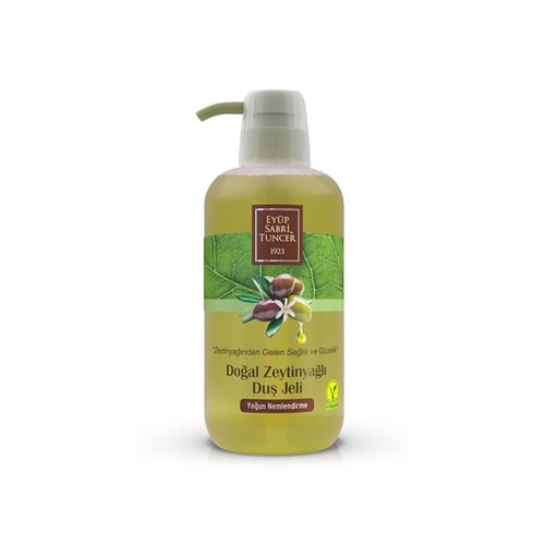EYUP SABRI TUNCER Natural Olive Oil Shower Gel 600ml-Maintain Natural pH Balance of Skin and regain The Lost Moisture.