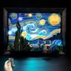 RORLINY LED Light Kit for Lego 21333 Vincent Van Gogh - The Starry Night Building Kit, Lighting Set Compatible with Lego 21333-Remote Control Version (Lights Only, No Lego Models)