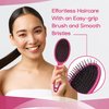 HerStyler Hair Detangler Brush - Pink for All Hair Types - Detangling Brush For Thick Hair - No Tangle Hair Brush