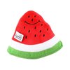 Midlee Smiley Watermelon Squeaker Plush Dog Toy - 5"