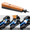 Iwillink Punch Down Tool with 110 Blade Type for Ethernet Punch Down Block Keystone Jack & Network Wire Cable Repair