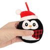 6 Pcs Mini Plush Christmas Ornaments 3.15’’ Cute Plush Ornament for Christmas Tree Decoration, Collectible Soft & Squishy Small Stuffed Animal Toy - Stocking Stuffers, Gift for Kids