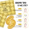 30 Pairs 24K Gold Eye Masks, Collagen Eye Patches for Puffy Eyes and Dark Circles Treatments, Reduce Undereye Bags,Wrinkles, Gel Eye Skin Care Pads, Beauty Gifts for Women